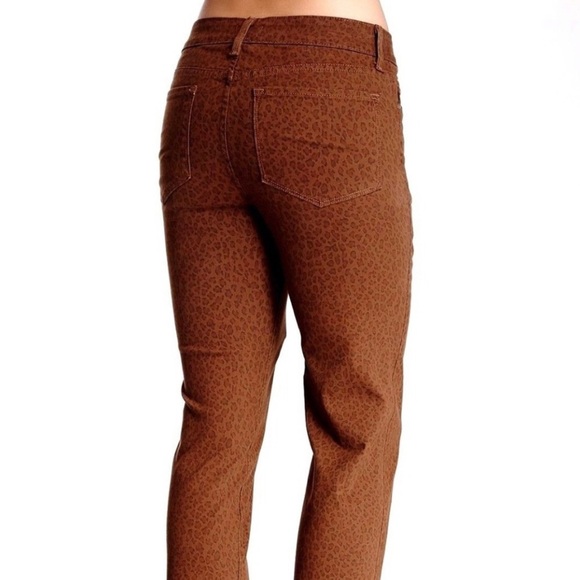 NEW NWT NYDJ Alisha Jaguar Print Ankle Jeans - Picture 3 of 6